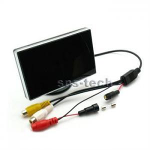 PAL / NTSC Safety 3. 5 Inch 0.53W 640 * 480 Vehicle Rear View Monitor Cameras
