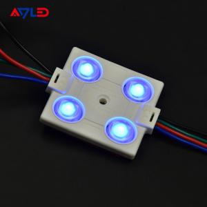 China RGB LED Module Lights 12V 1.44W 4 SMD 5050 Waterproof Modulo Modul For LED Advertisement Sign supplier