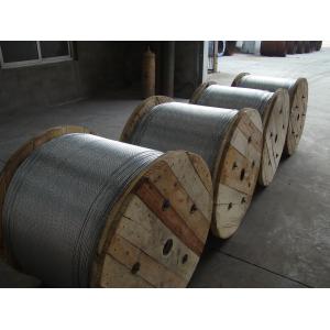 China Durable 7/16 Inch Galvanized Steel Wire Strand ASTM A475 Steel Wire For Nail Making supplier