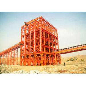 China Welded Industrial Steel Buildings Supporting For Belt Conveyor Mining Machine supplier