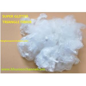 China Triangle Recycled Polyester Staple Fiber PSF For Acupuncture supplier