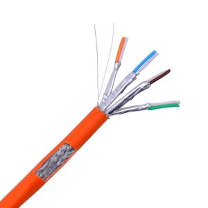 China ExactCables Cat7 High Speed Lan Cable 4 Pair FTP 23AWG CCA/CCS/CU/BC Network Cable supplier
