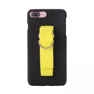 China PC Colorful Canvas Wristband Back Cover Cell Phone Case For iPhone 7 6s Plus supplier