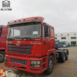China Red Shacman F3000 6x4 Tractor Truck , Used Tractor Trailer Trucks supplier