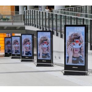 China 12V Power Consumption Led Double Sided Slim Light Box for Customized Logo Design on sale