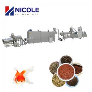 Industrial Fully Automatic Stainless Steel Fish Feed Machinery Customizable