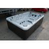 China European design acrylic whirlpool massage backyard hot tub thermostat with ABS bottom base wholesale