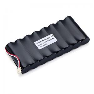 China 14.4V 4300mAh Rechargeable Li Ion Battery Pack 4S2P 62Wh With Connector supplier