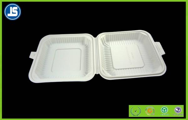 Eco-friendly Corn Starch Bio-based Biodegradable Food Trays Disposable