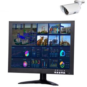 China 24VDC 10 pulgadas de LCD de monitoreo de automóviles 300cd/m2 HDMI USB VGA HD Resolución de pantalla LCD supplier