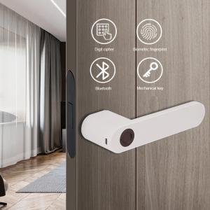 China Remote Control Smart Fingerprint Door Lock Smartphone Bluetooth For Room Door supplier