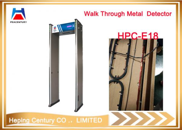 Walk Through Infrared Fever Sensing System metal detector gate