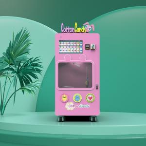 China 110V Automatic Cotton Candy Vending Machine Wireless Cotton Candy Floss Vending Machine supplier