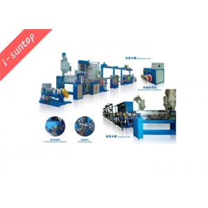 China SGS 11kw Headphone PVC Wire Coating Machine Wire Production Line supplier