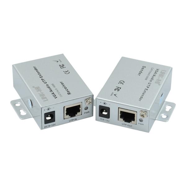 100M Adaptive VGA Audio CAT5 Extender For Digital Signage Applications