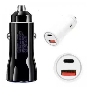 Dual Port 30W Cigarette Charger Adapter PD Type C Car Charger