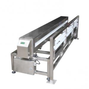 Food / Textile Industrial Metal Detectors 0.8MM Ferrous With 1000*120mm Size Tunnel