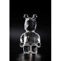 China Clear K9 Crystal Craft Ornaments Crystal Bear Ornament 125*105*235mm on sale