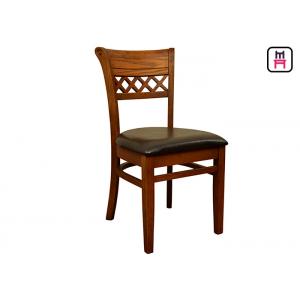 American Style All Wood Dining Room Chairs ,  Traditional Wooden Dining Chairs 