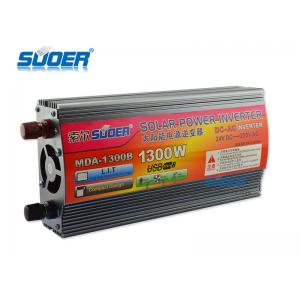 China Suoer Low Price Solar Power Inverter 24V Inverter 1300W DC AC Inverter supplier