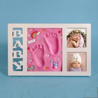 China High End Ornament Photo Frame 34X21.5CM Baby Hand And Foot Impressions on sale