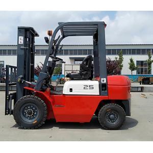 China CPC25 Road Construction Machinery 2.5 Ton Diesel Forklift With Duplex Mast 3.0m Lifting Height supplier