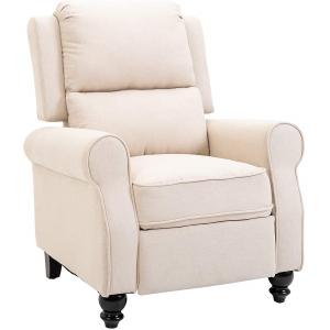 China Modern Manual Recliner Living Room Armchair Sofa With Retractable Footrest supplier