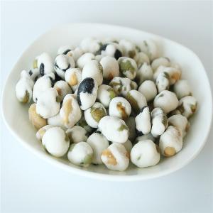 Pure Natural Healthy Wasabi Flavor Soya Bean Snacks Black Green Beans