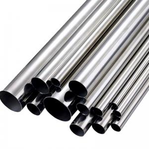 Stainless Steel Pipe Welded 304 316L 321 Cold Rolled Mirror Bright  Cold Drawn Metal Stainless Steel tube