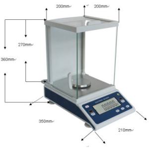 Digital 0.0001g 200g Digital Weighing Balance For Laboratory