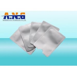 China RFID Card Protector RFID blocking Aluminium sleeve Custom Printed card cover supplier