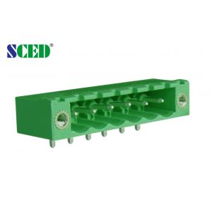 Male Sockets Plug In Terminal Block Pitch 5.08mm 300V/18A 2-22 Poles
