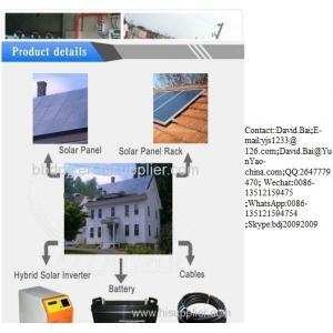 complete Off grid tied Solar Power Generator Solar Home Power System