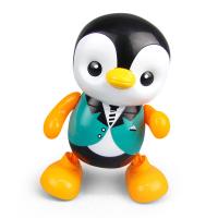 China Custom Baby Toys Lovely Smart Swing Dancing Penguin Early EQ Education LED Light Toy on sale