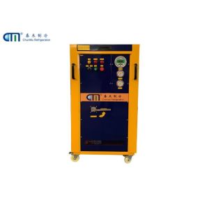 China R22 R407c Refrigerant Ac Recovery Recycle Machine With 4HP Oil Less Compressor wholesale