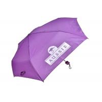 China 3 Folds Metal Frame Custom Promotional Umbrellas , Golf Style Umbrella on sale