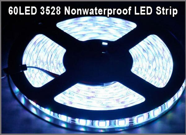 Non-waterproof LED Strip 5M 60Leds/m 3528 SMD white Flexible Light LED Tape