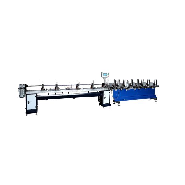 Wooden / Faux wood Venetian Blind Punching and Threading Machine with Automatic Material Feeding for Wood and Faux Wood Blinds
