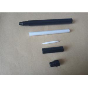 China Steel Ball ABS Liquid Eyeliner Pencil Black Packaging With Spray Painting supplier