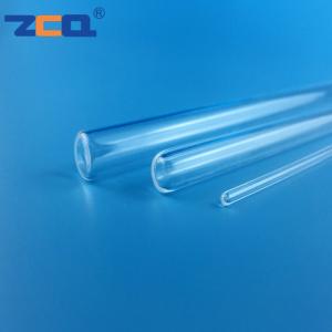 China 5-1500mm Quartz Capillary Tube Borosilicate Glass Test Tube High Purity One End Sealed supplier