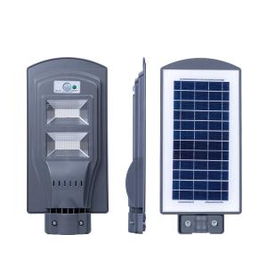 Solar Powered Street Light With 100 Ra Color Rendering Index And Integrated LED Design