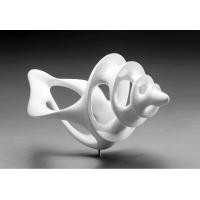 China Artificial Style Modern Abstract Sculpture , Contemporary Art White Abstract Sculpture on sale