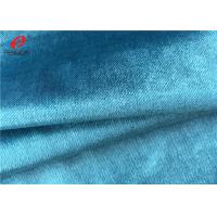 Polyester Velboa Brush Fabric , Sofa Velvet Upholstery Fabric For Furniture