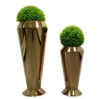 China Wholesale copper large planter pots indoor luxury on sale