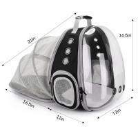 China Bubble Expandable Cat Carrier Backpack Capsule Pet Travel Carrier Bag on sale