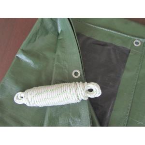 China heavy duty army green/black laminated plastic canvas wholesale