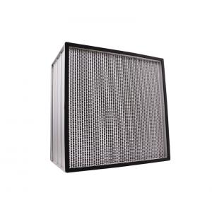 Construction Panel HEPA Air Filter H13 With 100% Humidity Resistance Glass Fiber