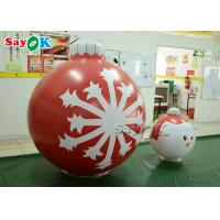 China Holiday Party Hanging Decoration Inflatable Snowflake Balloon on sale
