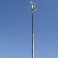China Tower Monopole 12 Meter For Cell Phone Antenna Telecommunication on sale