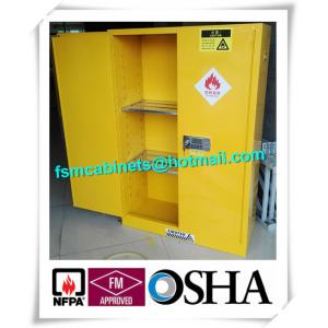 China Flammable Industrial Safety Cabinet  , Chemical Storage Containers For Laboratory supplier